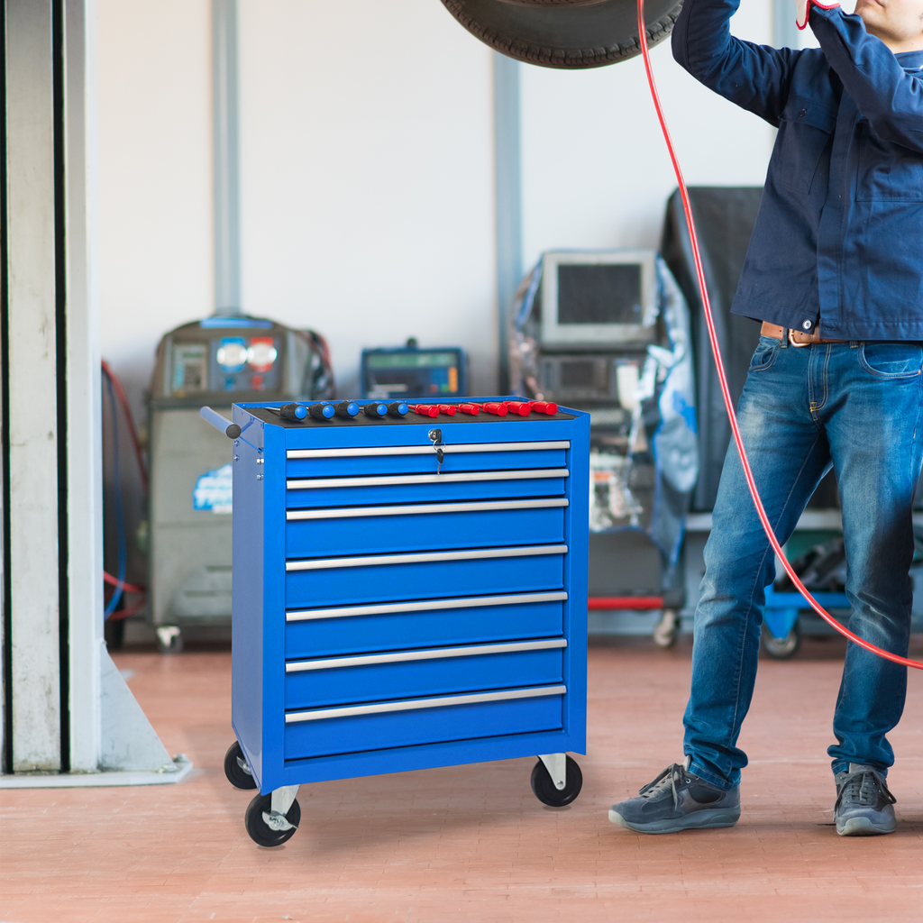 Rolling Tool Chest with 7-Drawer Tool Box