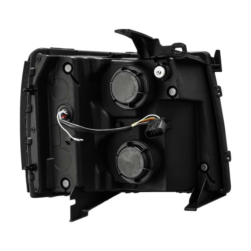 AlphaRex 07-13 Chevy 1500HD PRO-Series Proj Headlights Plank Style Chrome w/Activ Light/Seq Signal 880204 *Discontinued