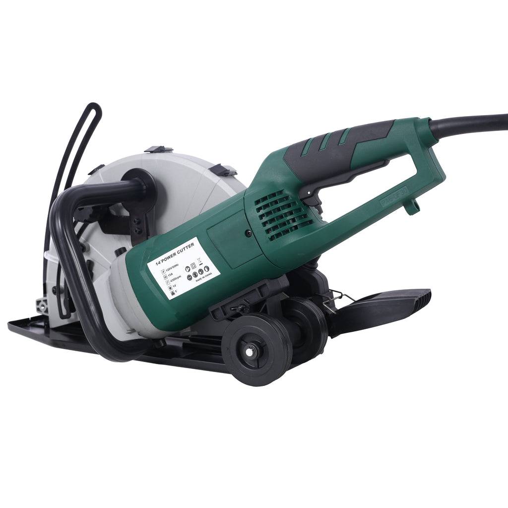 Portable 14" Wet/Dry Electric Corded Concrete Saw