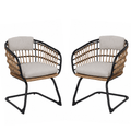 Wicker Dining Chair Set of 2