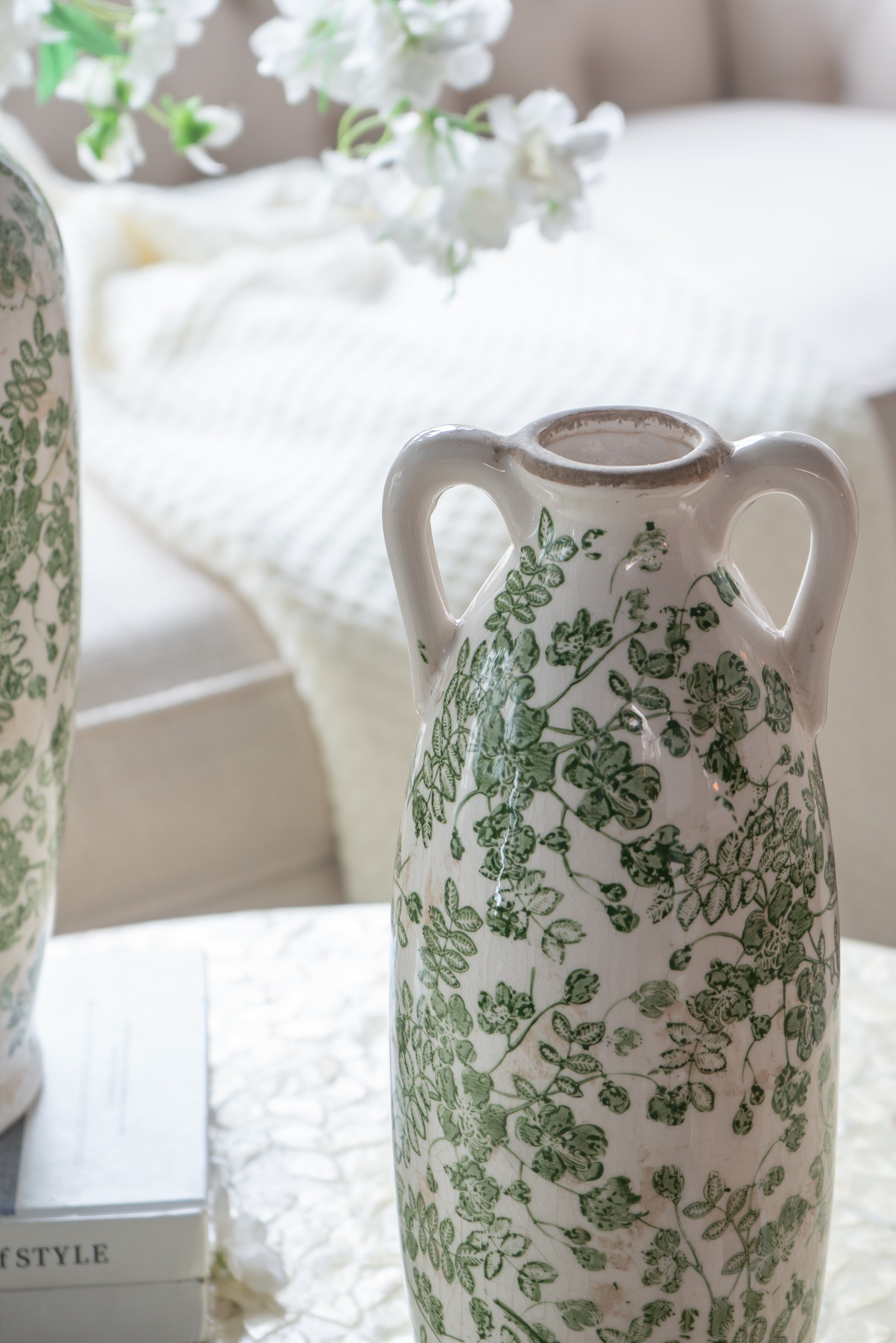 Elegant Ceramic Accent Vase