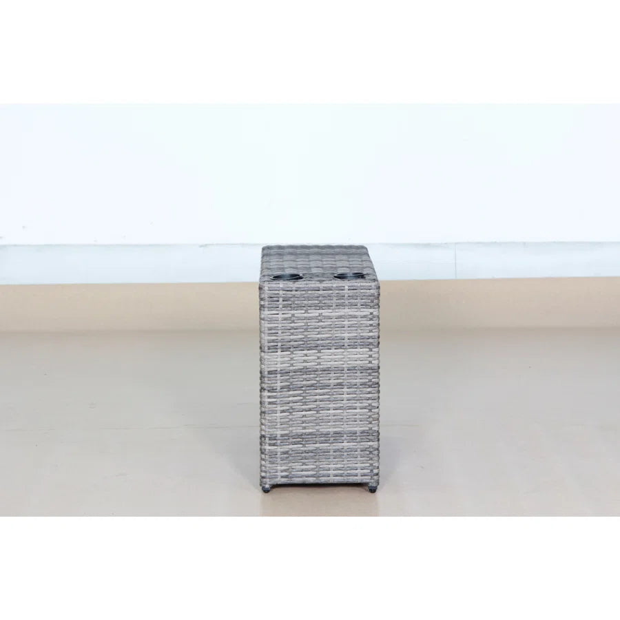Shick Fully Assembled Outdoor Side Table