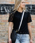 Laid Back Lace Tee