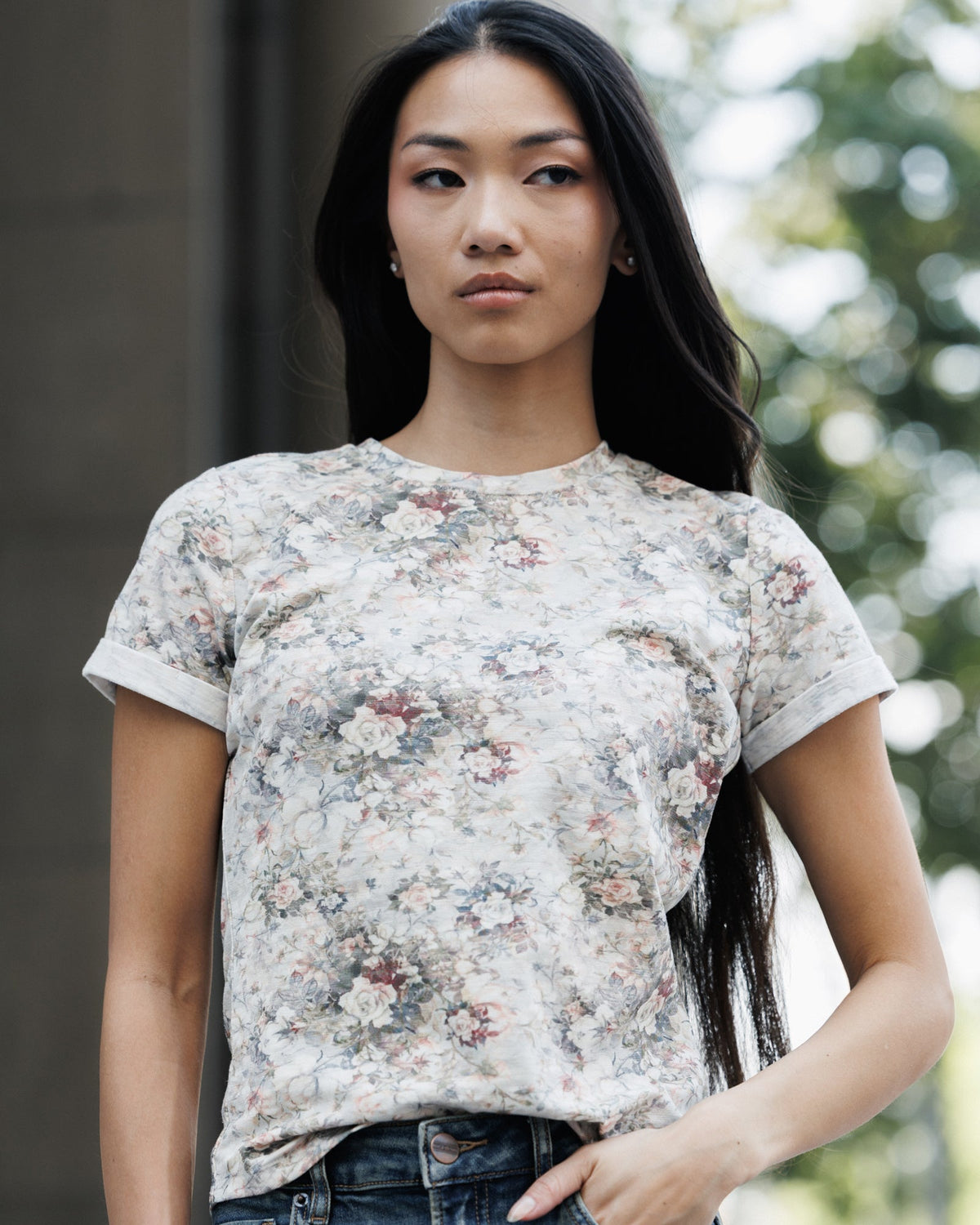 Go Floral Tee
