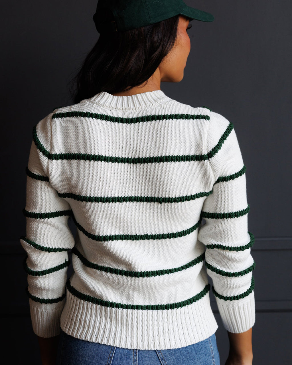 Stitch Stripe Crew