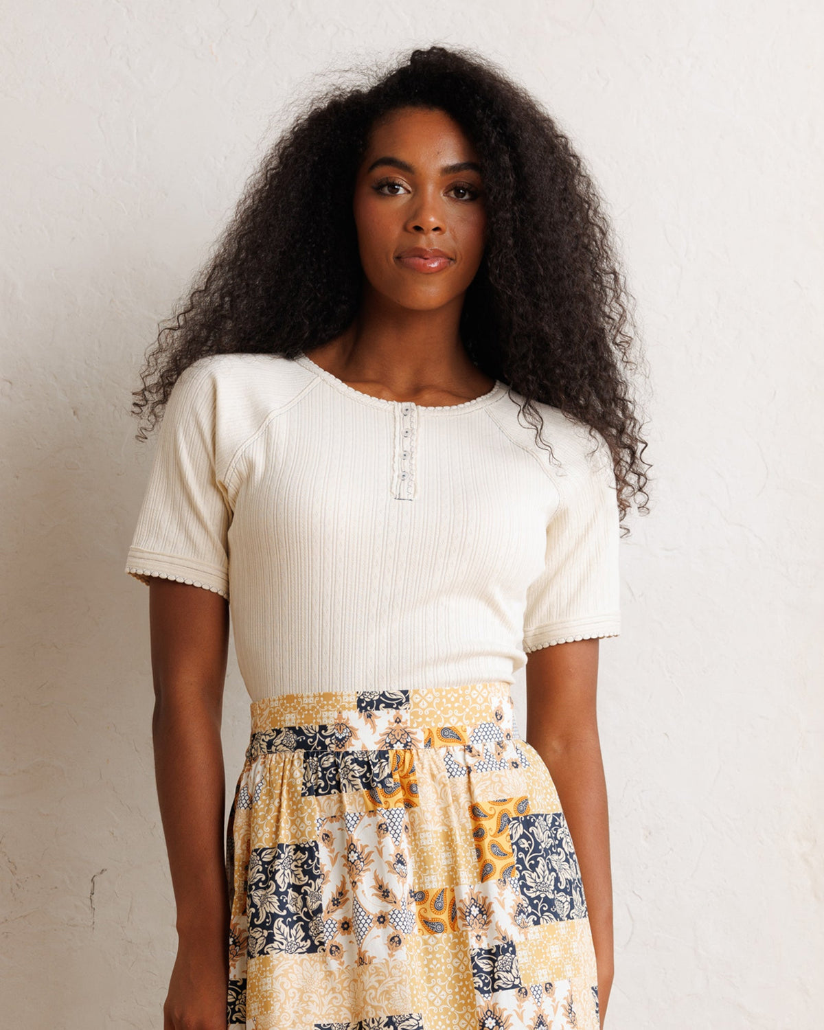 Pointelle Pretty Top