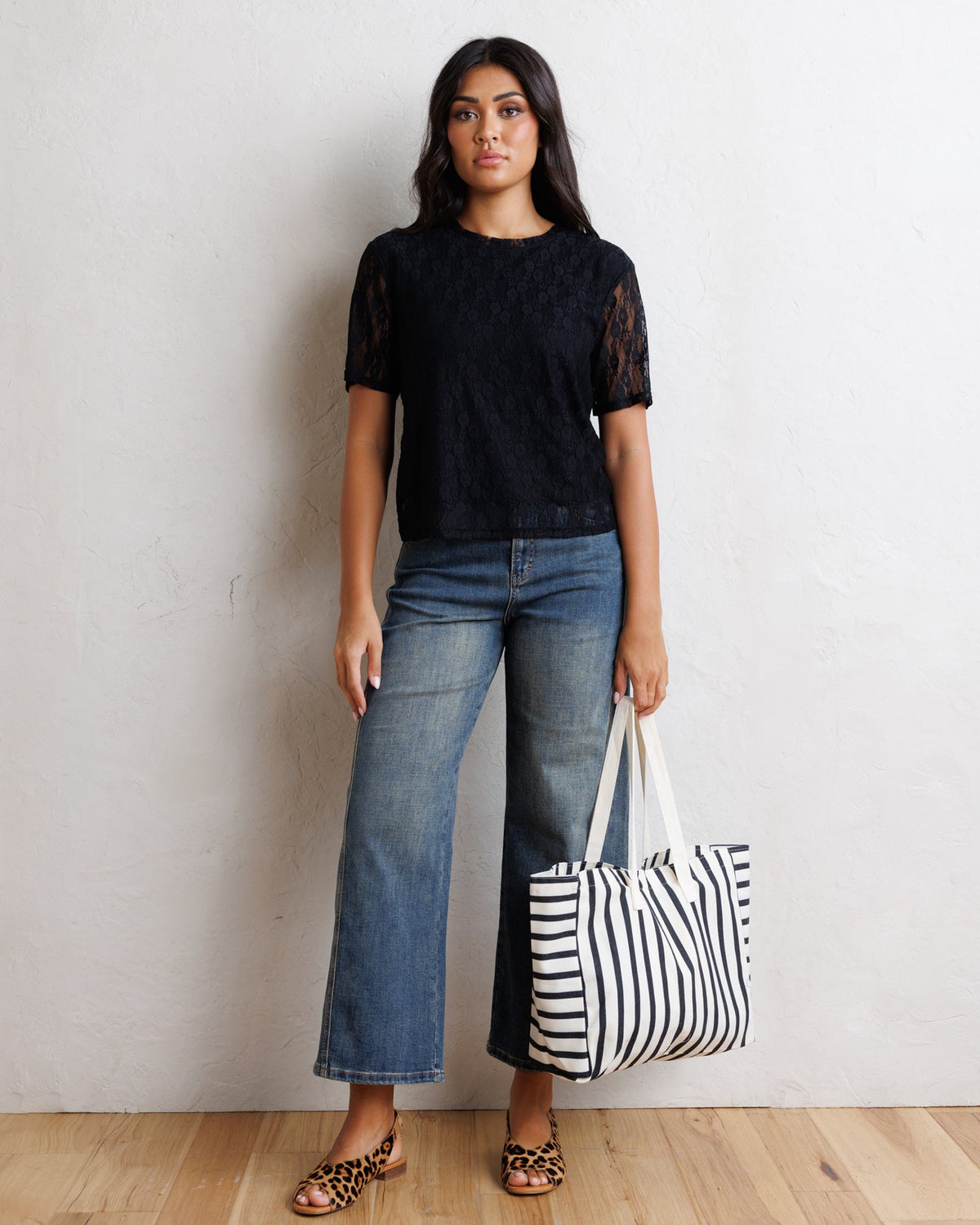 Laid Back Lace Tee