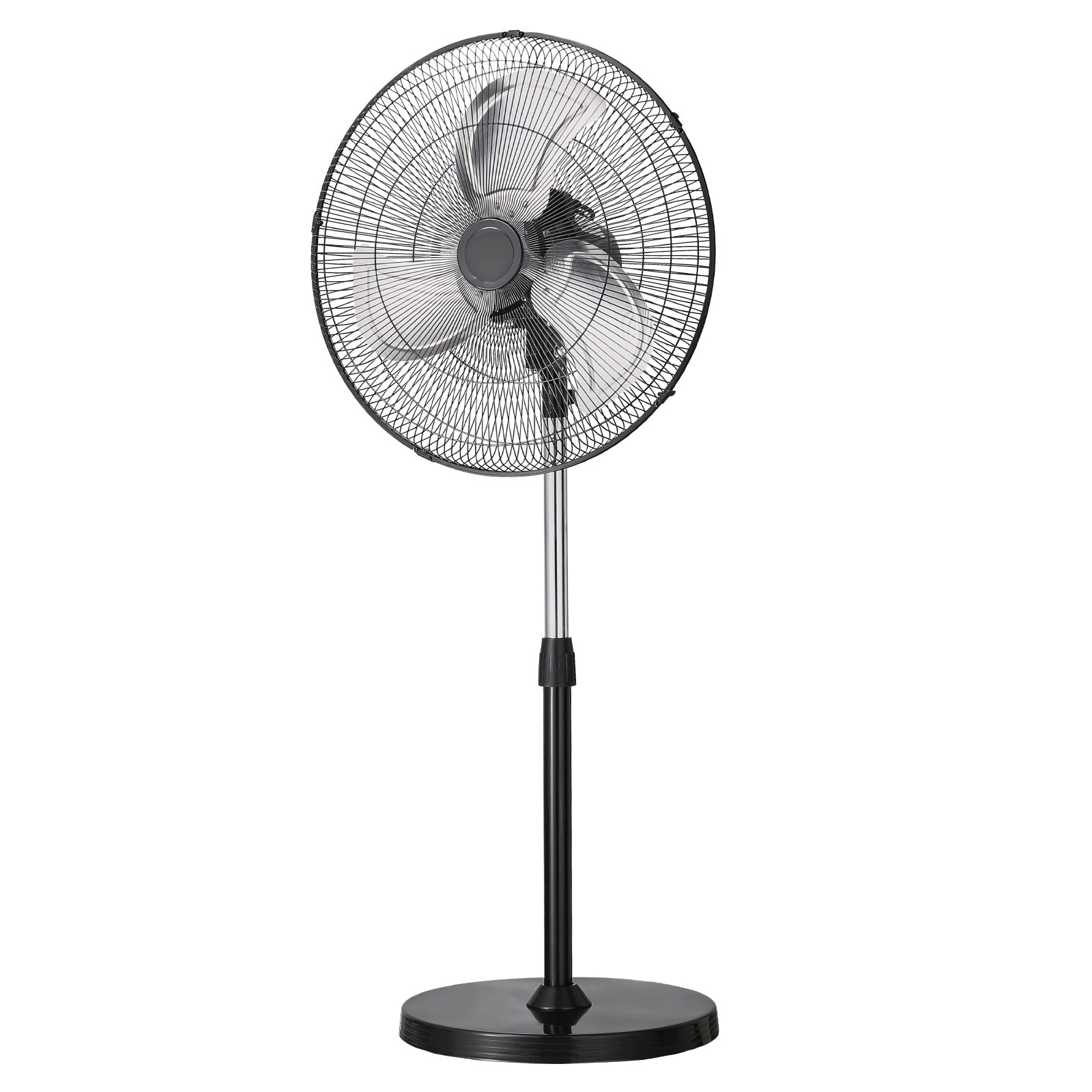18" Industrial Pedestal Fan 3-Speed Oscillating Fan