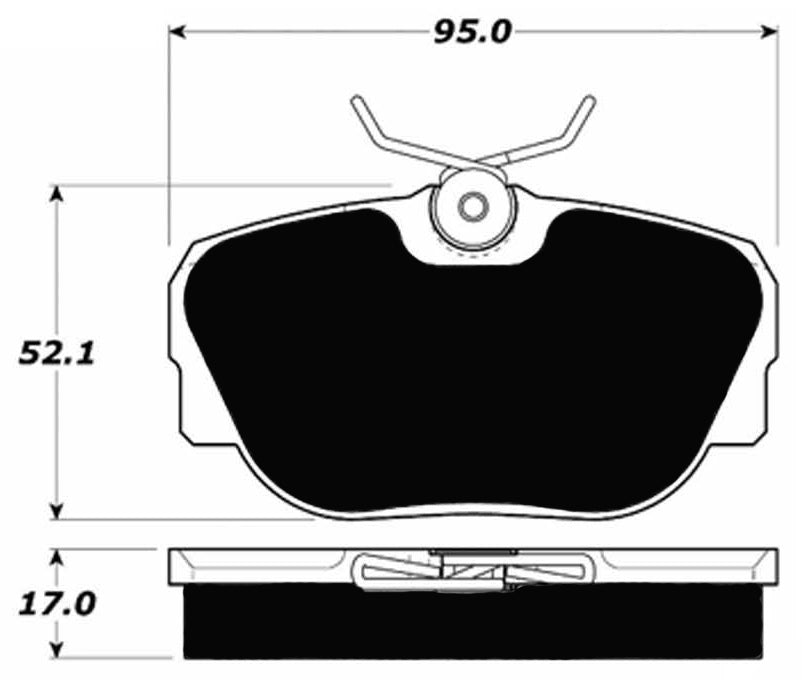 Porterfield Brake Pads for 1990 BMW 318 Series E30