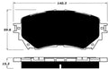 Porterfield Brake Pads for 2014 MAZDA 6