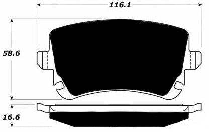 Porterfield Brake Pads for 2007 AUDI A6 Quattro - 4.2L V8