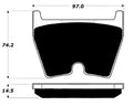 Porterfield Brake Pads for 2012 AUDI R8 - (Excluding Ceramic Discs)