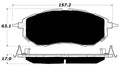 Porterfield Brake Pads for 2010 SUBARU TRIBECA