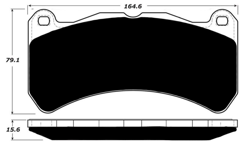 Porterfield Brake Pads for 2019 SUBARU WRX Sti