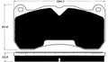 Porterfield Brake Pads for 2013 FORD MUSTANG Shelby GT500