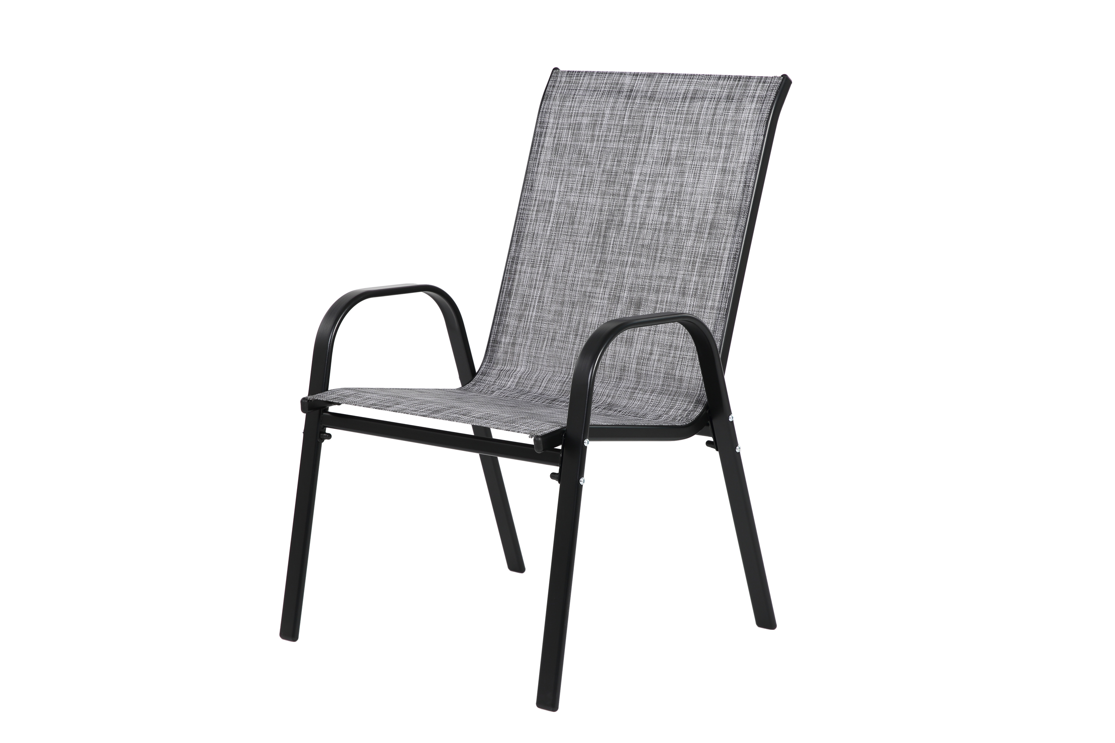 8 Piece Patio Chairs - Outdoor Camping Chairs with Breathable Fabric