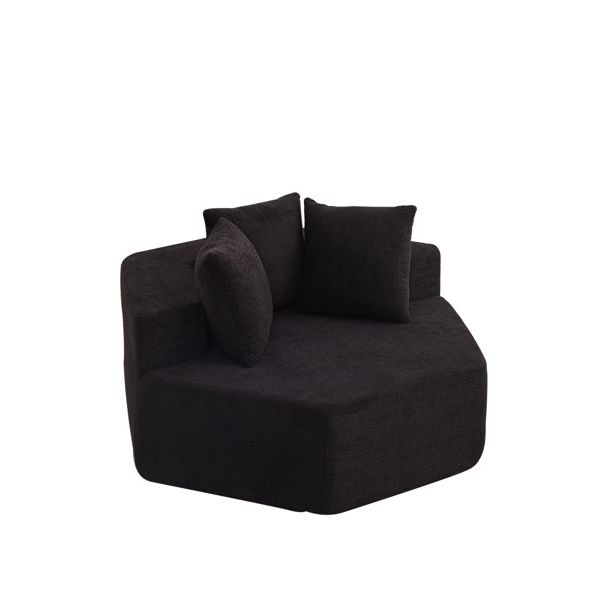 54-Inch Modern-Style Hexagonal Lounge Chair