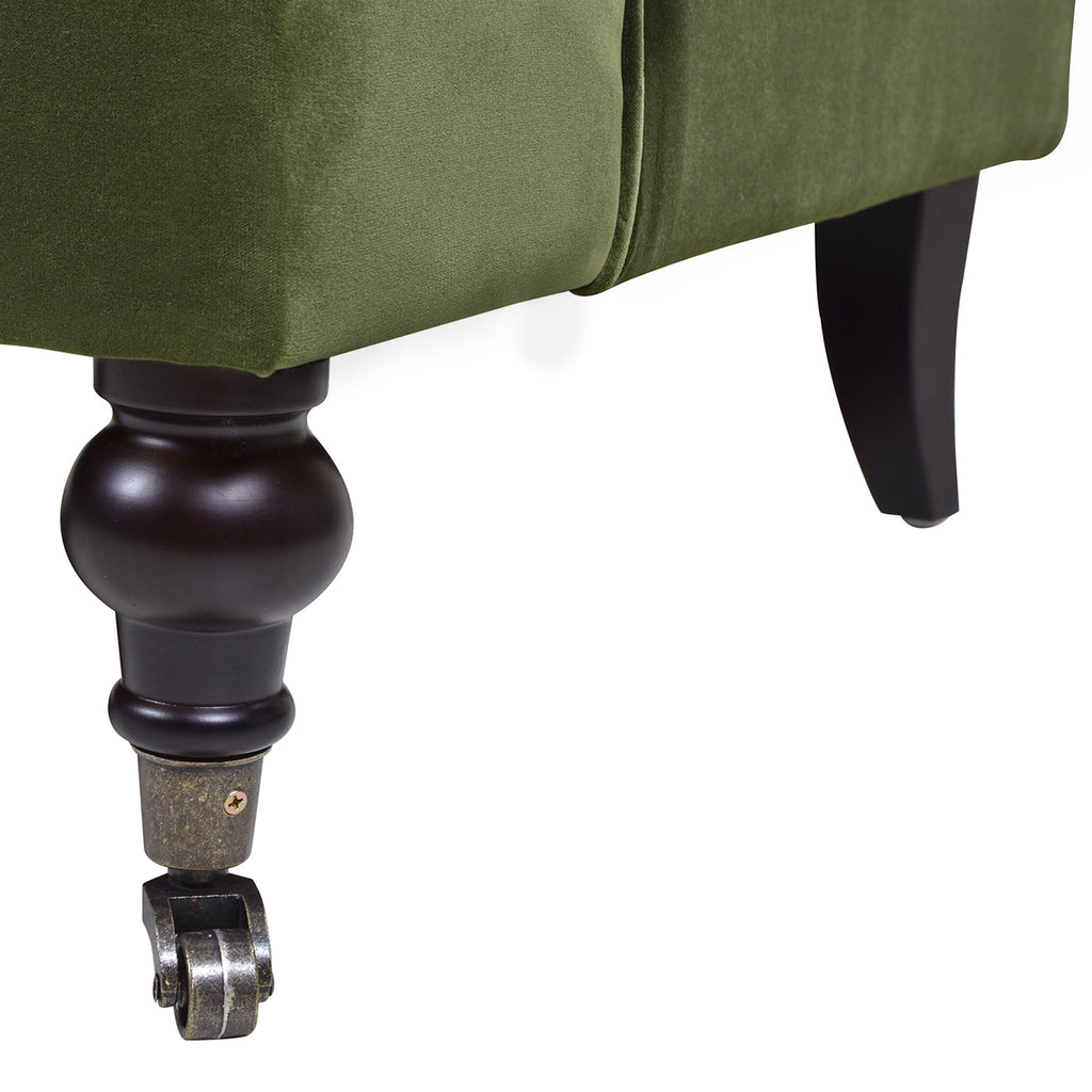 Alana 38" Lawson Accent Arm Chair in Olive