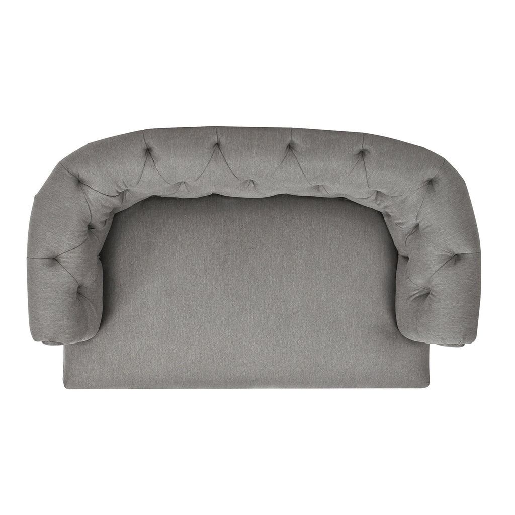 Kiki 36.5" Chesterfield Dog Sofa Bed, Medium, Uptown
