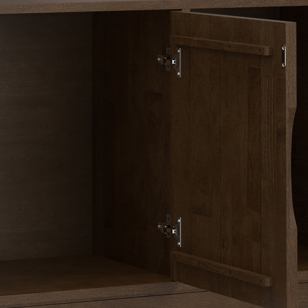 Harper 60 Inch Wide Solid Wood Sideboard Buffet