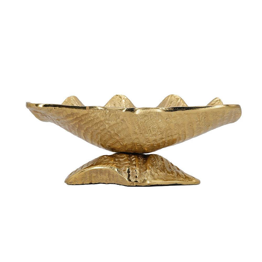 12-Inch Aluminum Footed Bowl