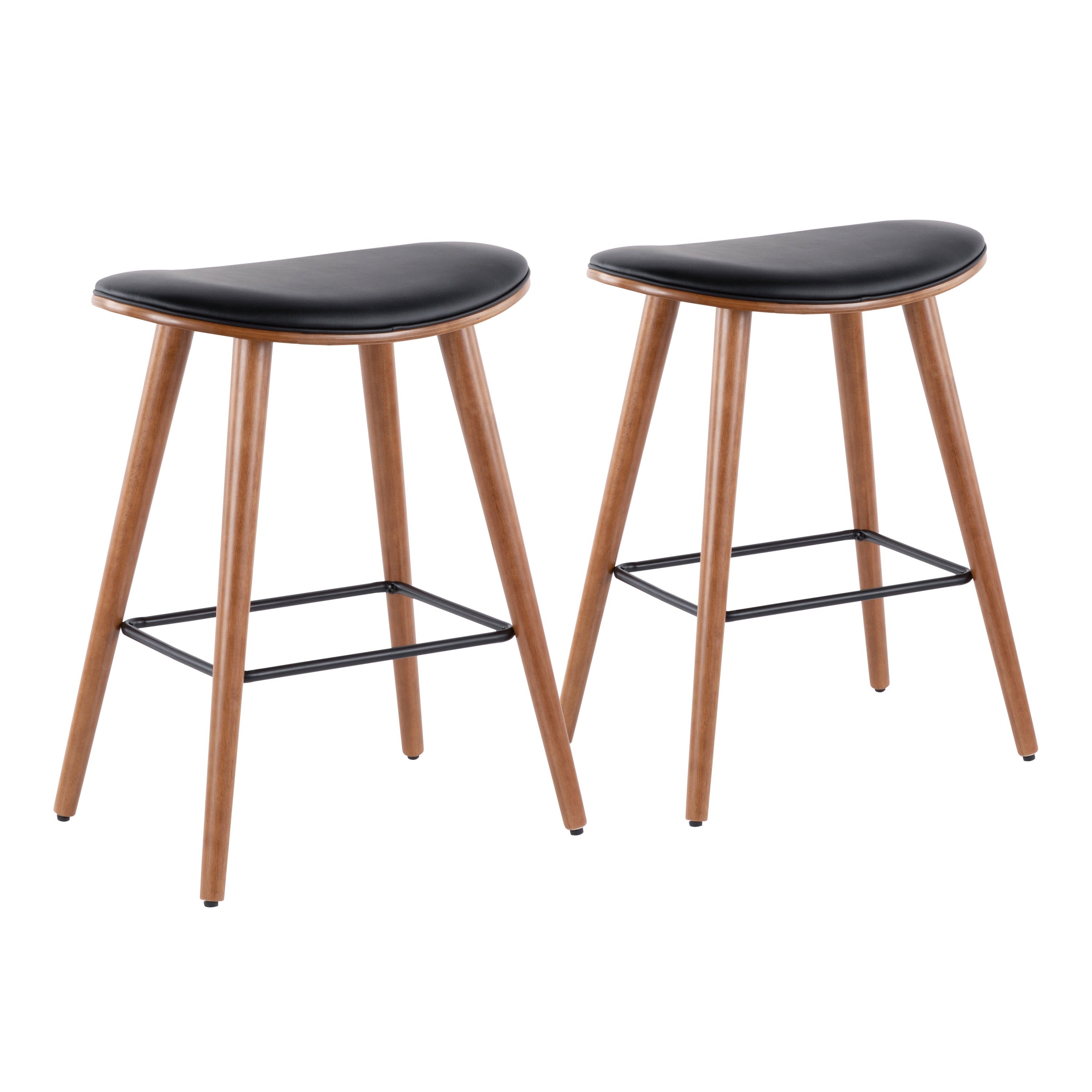 26" Mid-Century Modern Counter Stool