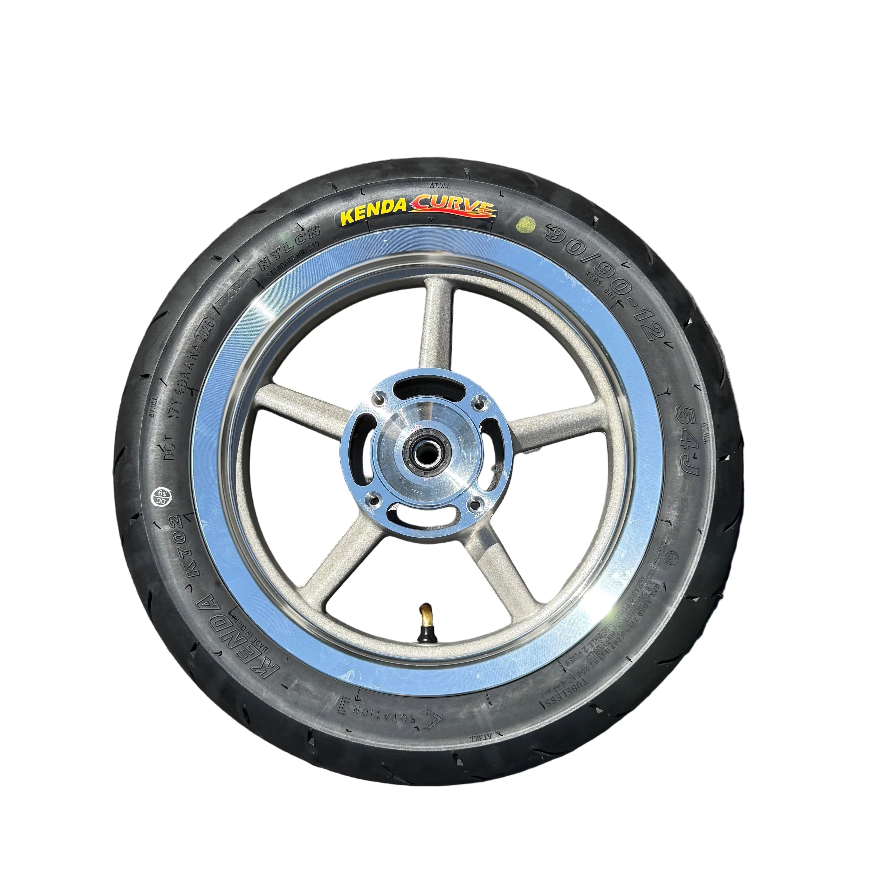 *Pre Order* 12-Inch Chrome SuperMoto Wheels for Tuttio/Yozma/Razor Etc.