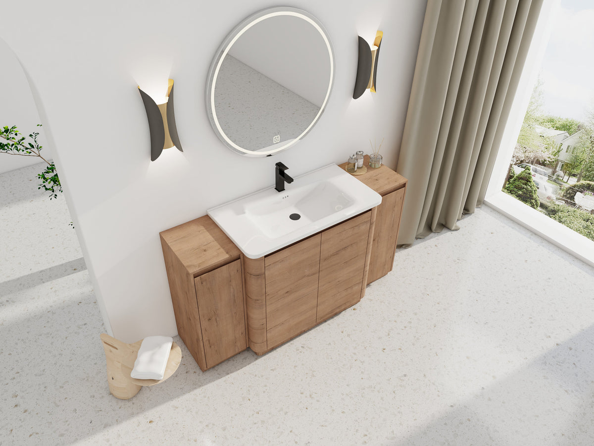 60'' Freestanding Bathroom Vanity With Storage