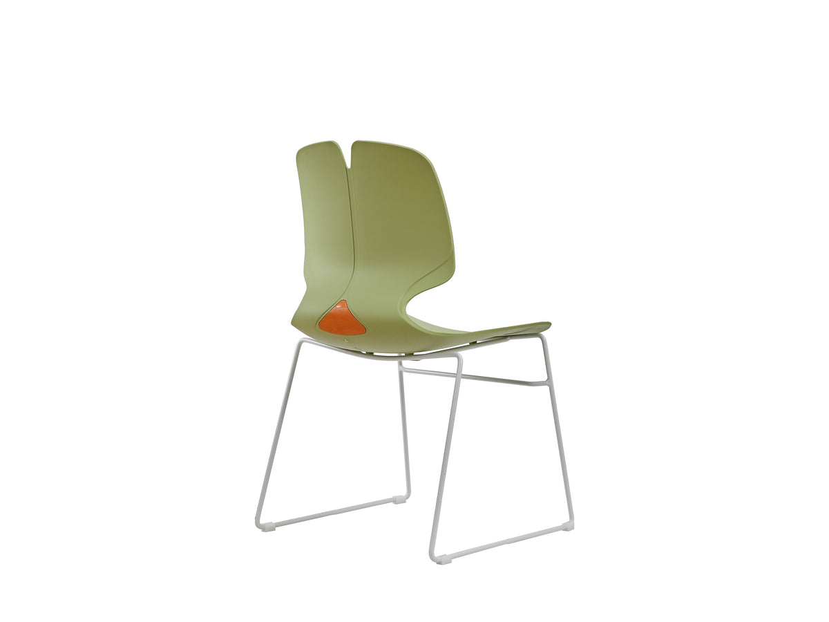 Modern Stacking Office Chair Set of 4