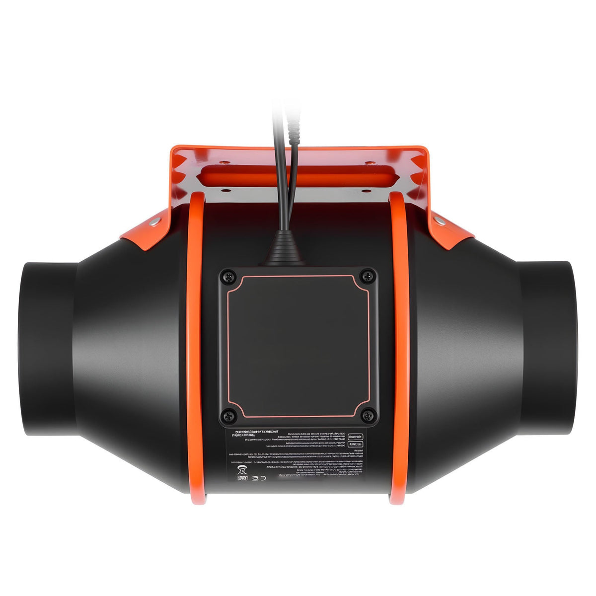Inline Duct Fan, 205 CFM 4 inch EC Motor Ventilation Fan