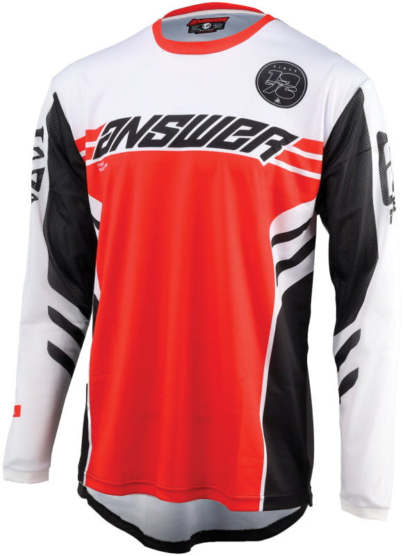 Answer 24 Arkon Nitrus Jersey Red/Black/White Youth - Small 442603