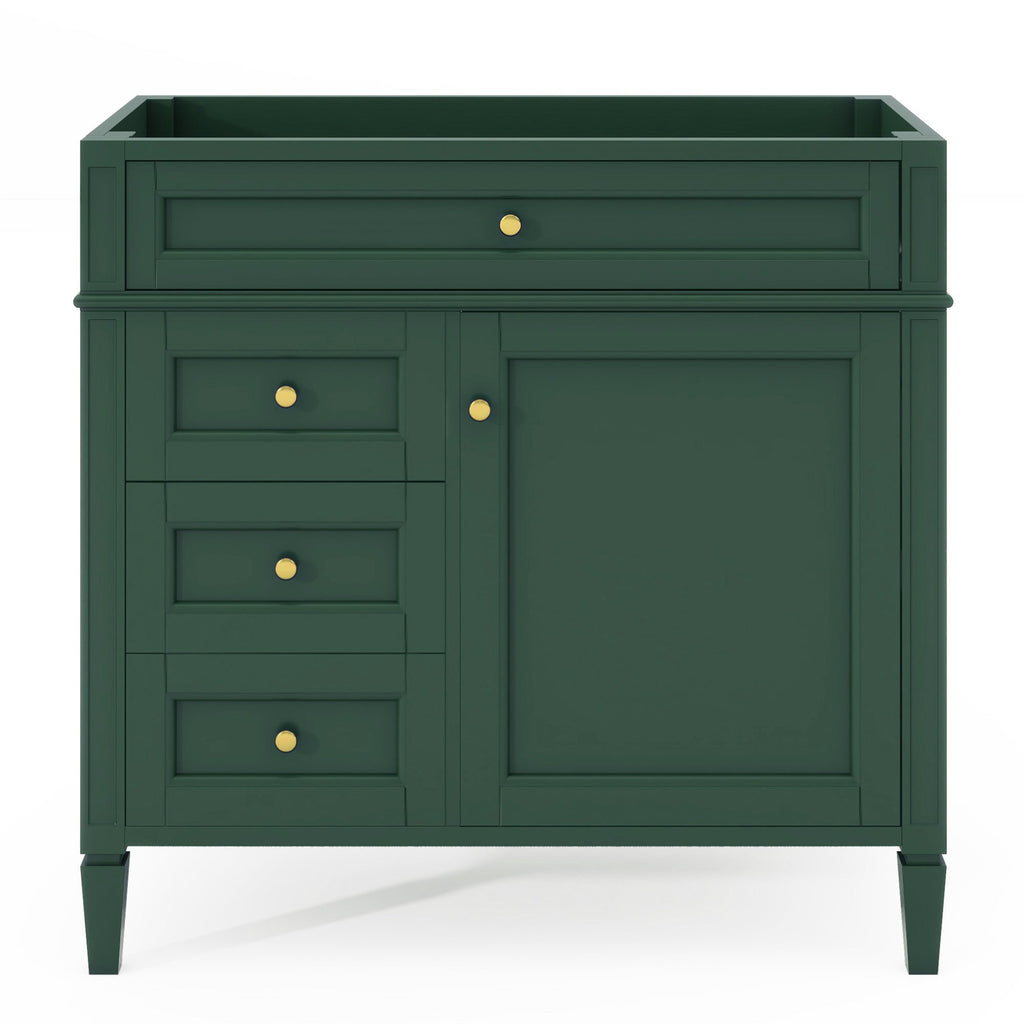 36" Bathroom Vanity Cabinet Without Top Sink