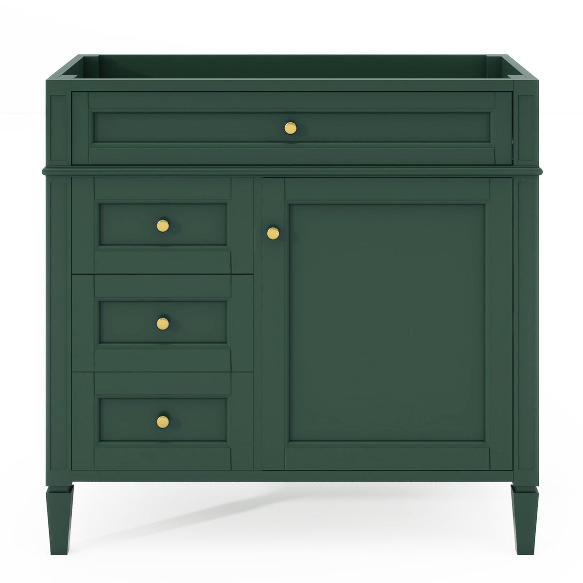 36" Bathroom Vanity Cabinet Without Top Sink