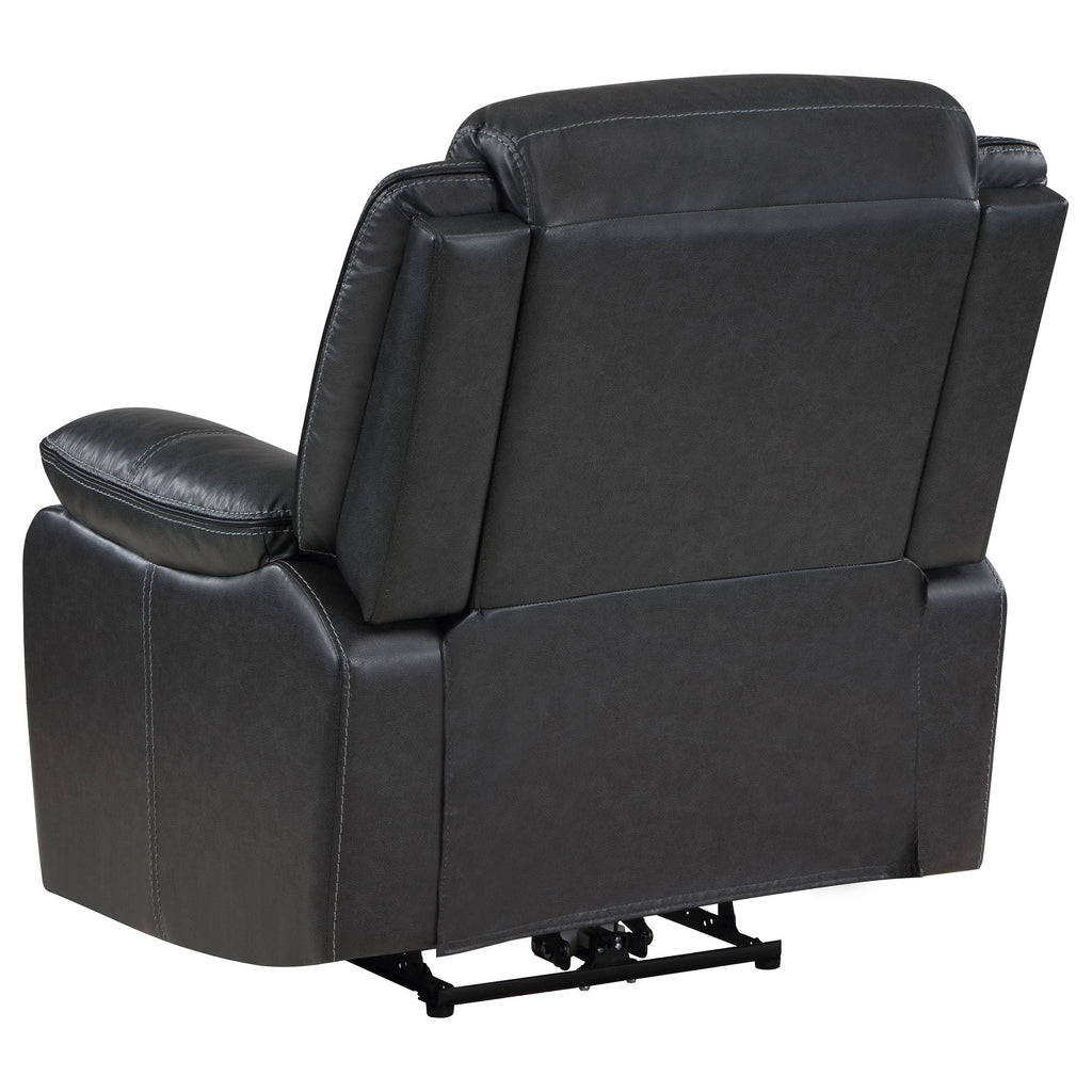 Salerno Dark Power Recliner