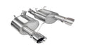 Corsa Performance Axle-Back Exhaust Polished for 11-14 Ford Mustang GT/Boss 302 5.0L V8