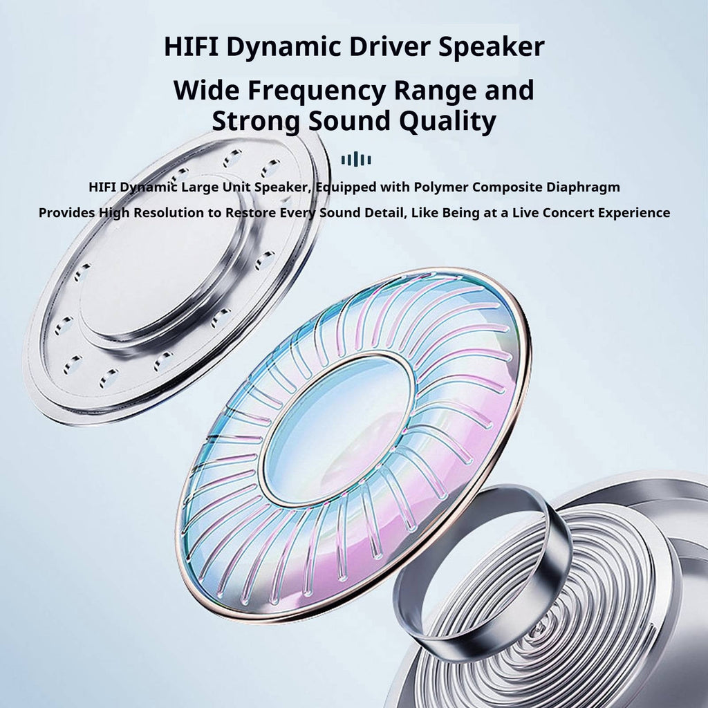 KP-H103 Best Selling In Stock Over Ear Bluetooth Headphones Foldable RGB Ambient Lighting Active Noise Cancellation Dynamic Drivers A Viral Hit