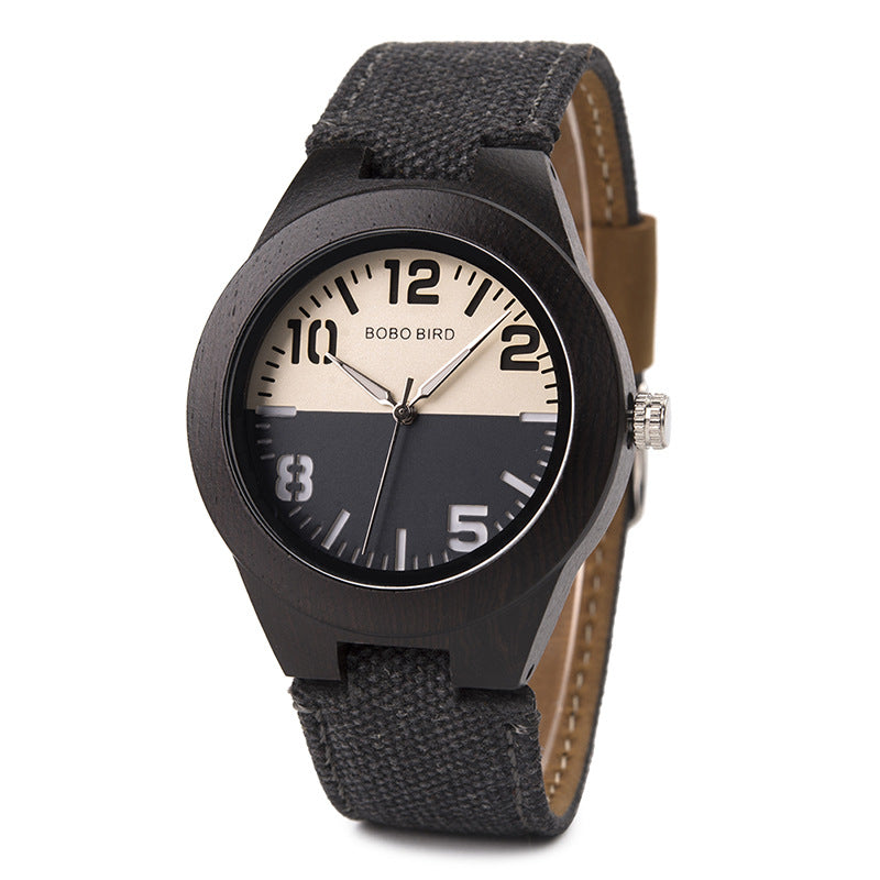 Wooden Watch Fashionable And Distinctive Mens Style