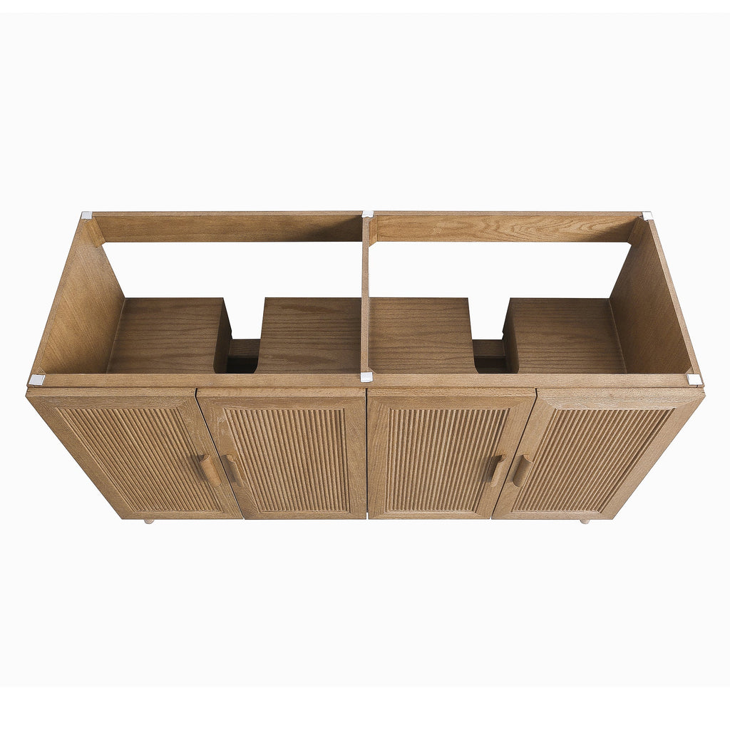 Light Coffee Freestanding Single Sink Bathroom Vanity