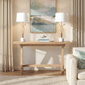 Hawthorne 60" Solid Reclaimed Elm Trestle Console Table