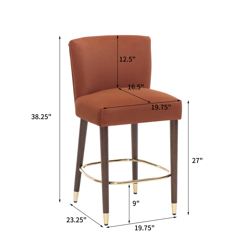 27-Inch Modern Counter Stool