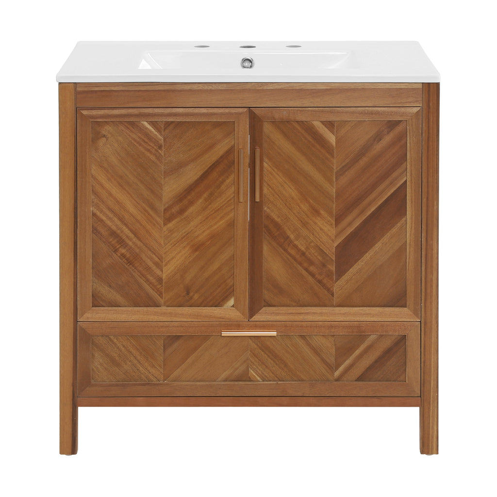 30 Inch Freestanding Farmhouse Bathroom Vanity