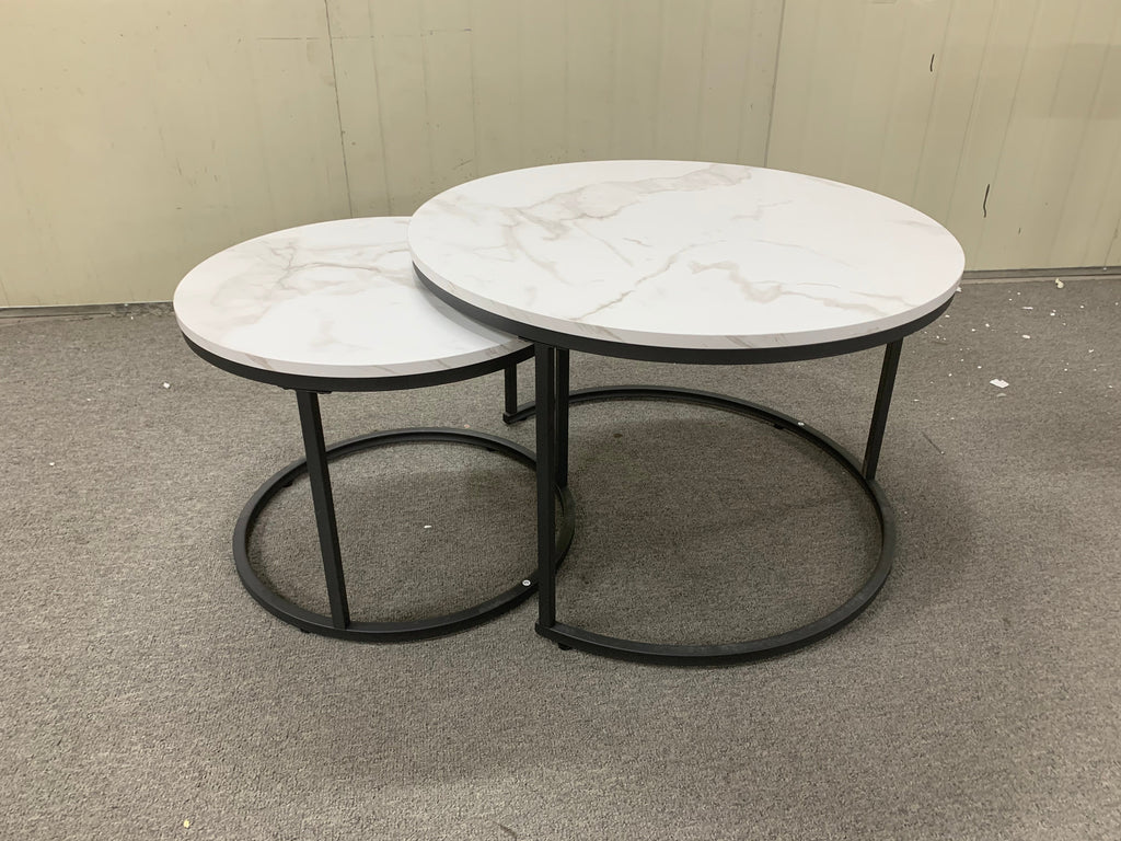 27.6" Nesting Coffee Table Set of 2