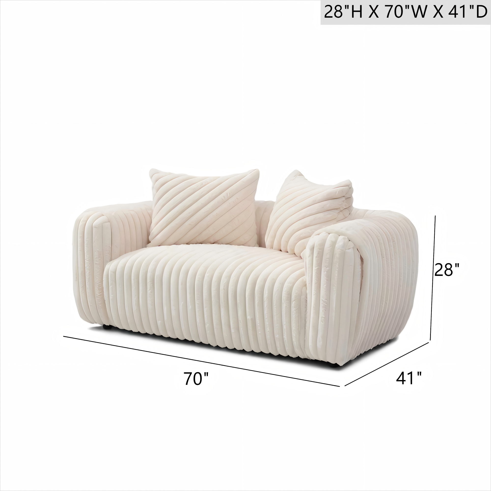 Cancun G00932A-L Loveseat