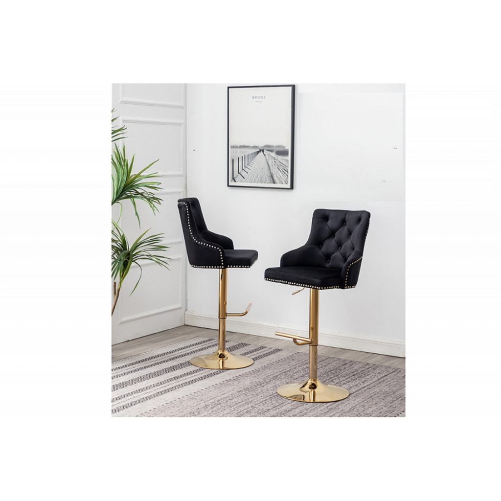 Adjustable Swivel Bar Stool Set of 2