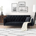 71-Inch Foldable Double Sofa With American Retro Style