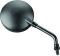 BikeMaster Round Mirror 6in Stem -10mm - Black 600040