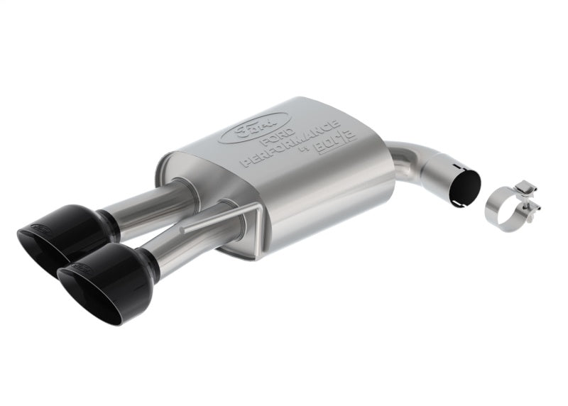 Ford Racing 2024 Mustang 5.0L Extreme Non-Active Axle-Back w/Valance - Black Tip M-5230-M5EBV