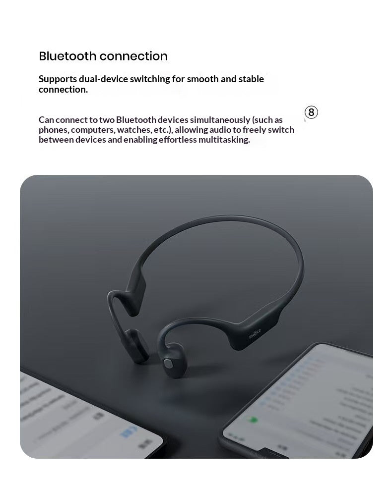Wireless Bluetooth Bone-conduction Sports Headphones