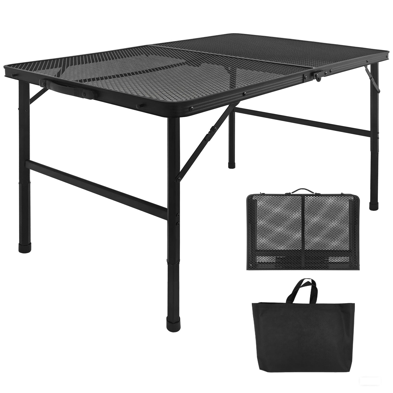 3FT Camping Table with Mesh Desktop