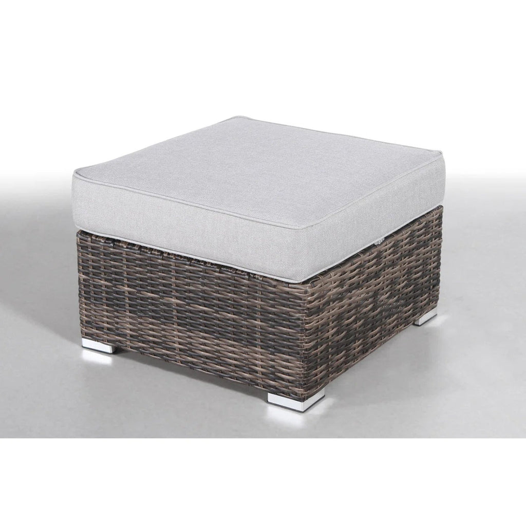 Fully Assembled 3-Piece Wicker Seating Group with Plush Cushions